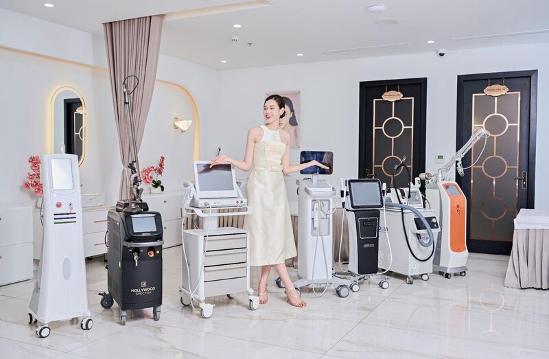 Viện thẩm mỹ Quốc tế Newlife Nghệ An với nhiều thiết bị cao cấp (Nguồn: Internet)