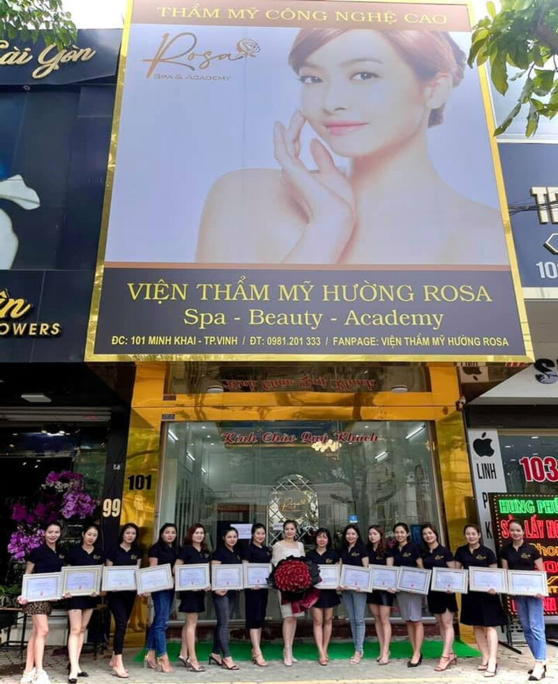 Viện thẩm mỹ Rosa Spa tập hợp nhiều chuyên gia hàng đầu (Nguồn: Internet)